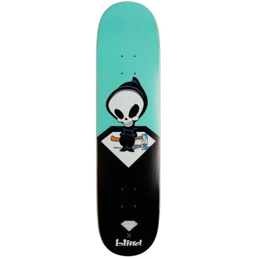 Blind x Diamond Reaper 8.0 skateboard deck