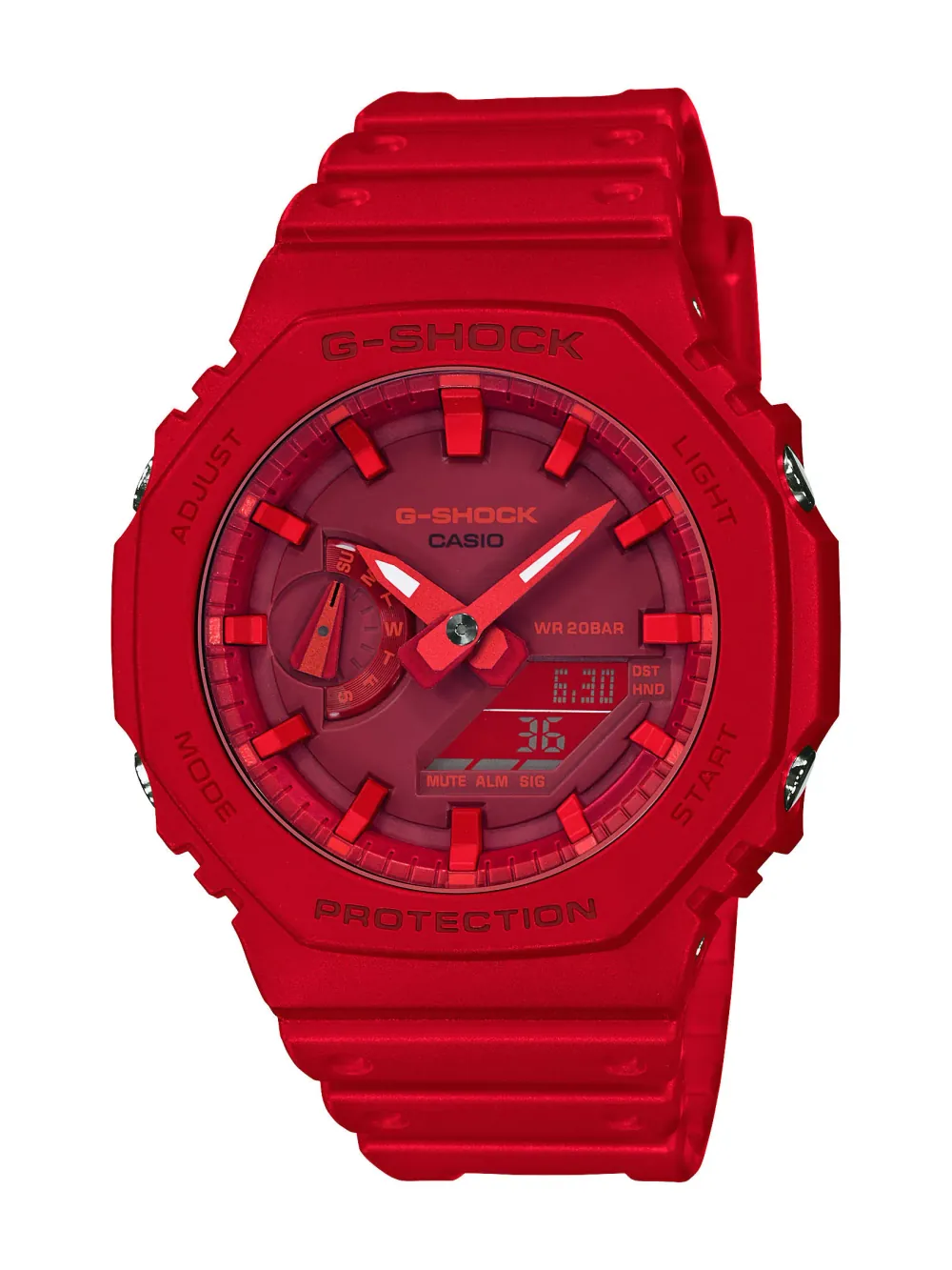 Casio G-Shock GA-2100-4A Red Watch