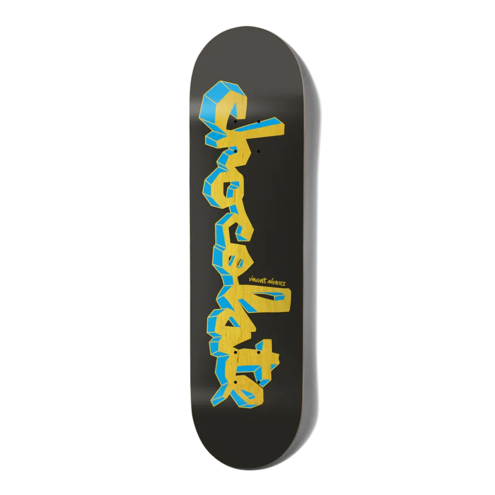 Chocolate Alvarez Lifted Chunk 8.0 skateboard deck