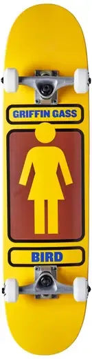 Girl Gass 93 Til Yellow 8.0" Complete Skateboard
