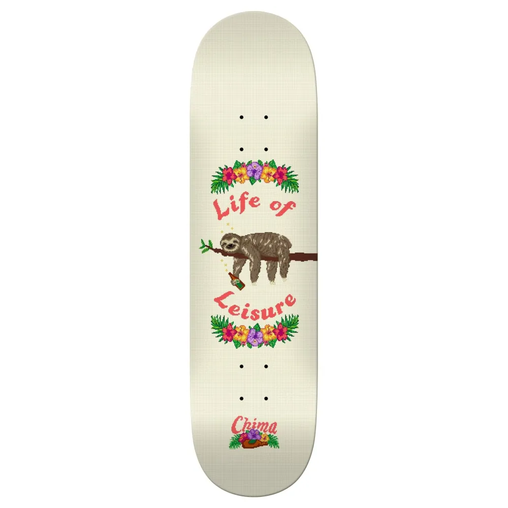 Real Chima Cross Stitch 8.06 skateboard deck