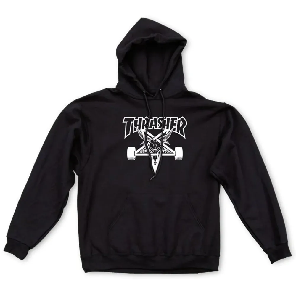 Thrasher Skategoat Hoodie Size Large (Men's) - Black