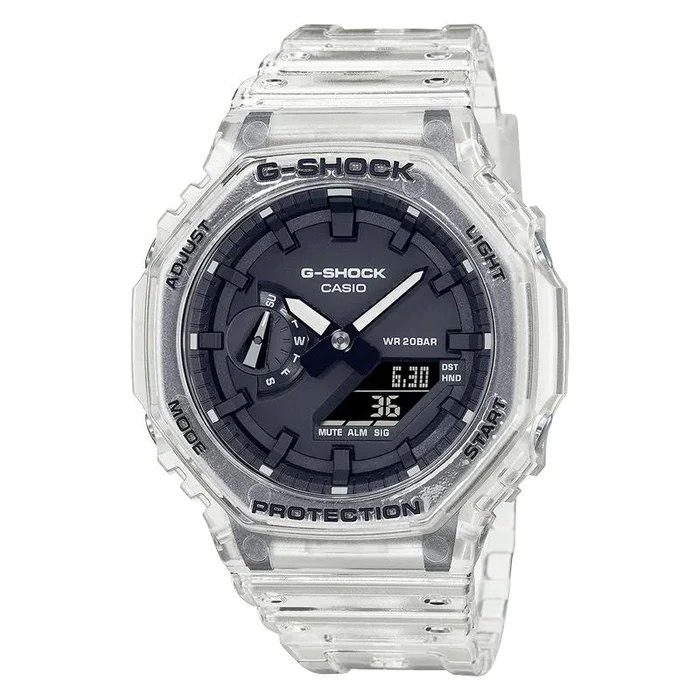CASIO G-SHOCK GA2100SKE-7A TRANSPARENT PACK WATCH