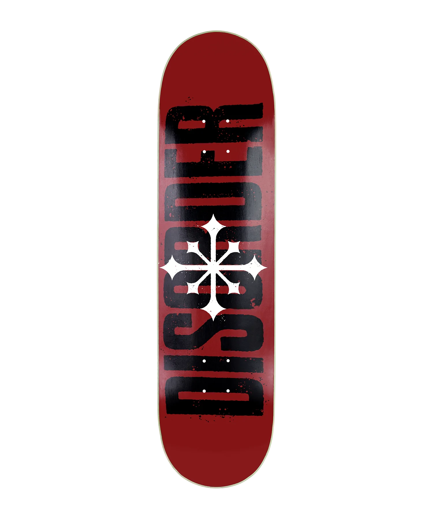 DISORDER DECK CROSSOVER RED 8.125