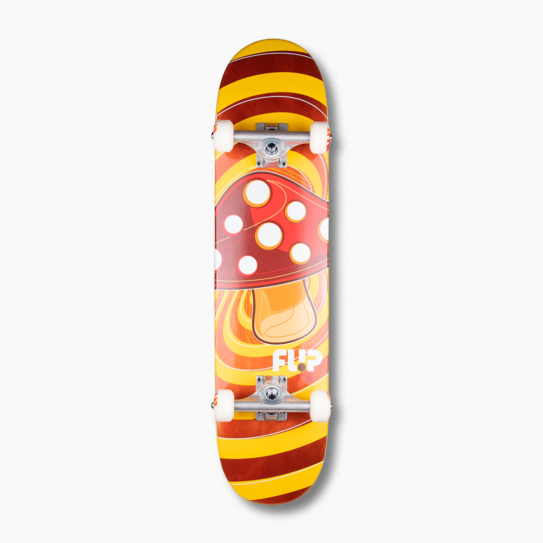 FLIP COMPLETE TEAM POP SHROOM ORANGE 7.5" x 30.6"