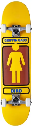 GIRL Gass 93 Til Yellow 8.0" complete skateboard
