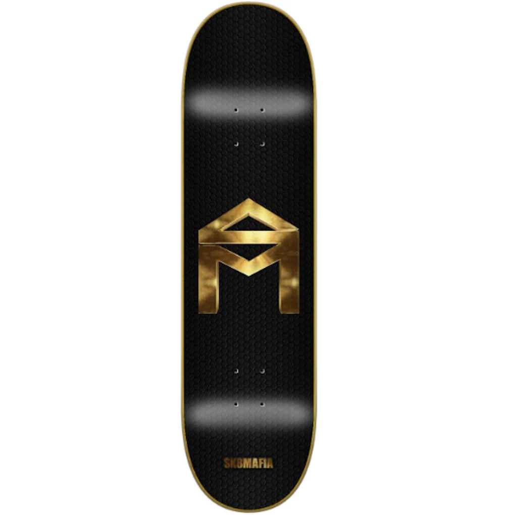 SK8MAFIA DECK GOLD 8.25