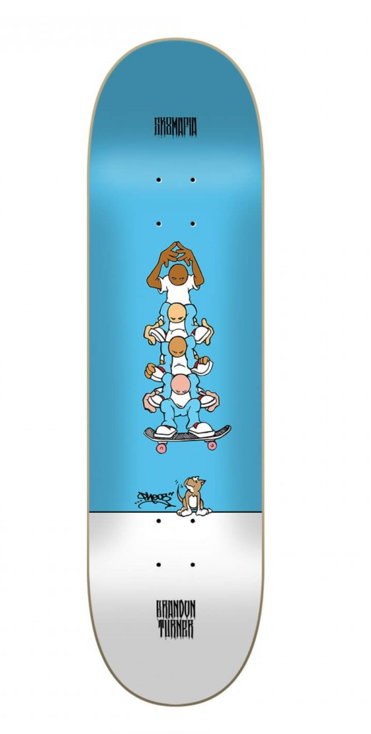 SK8MAFIA DECK TURNER COFFEGUY 8.25