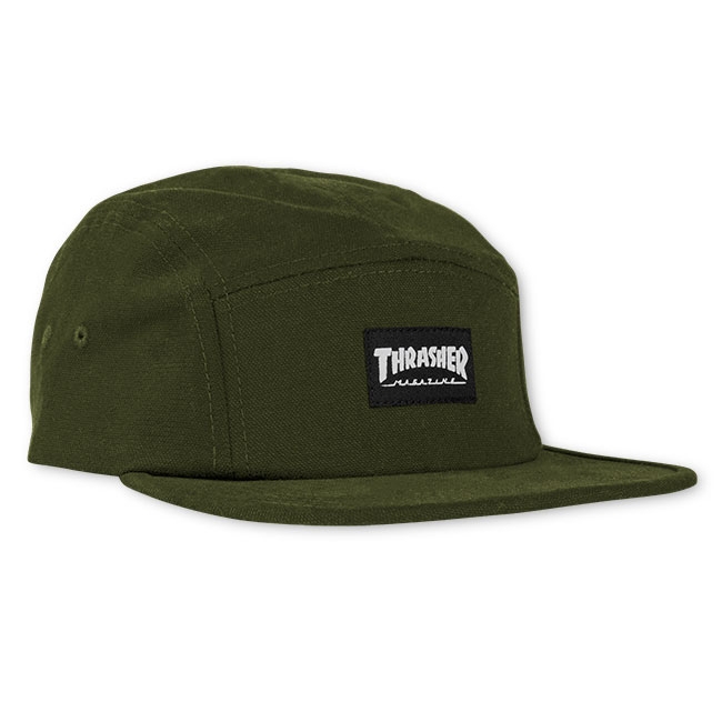 THRASHER ARMY 5 PANEL CAP